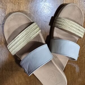 Women's Reef Cushion Tan and White Sandals